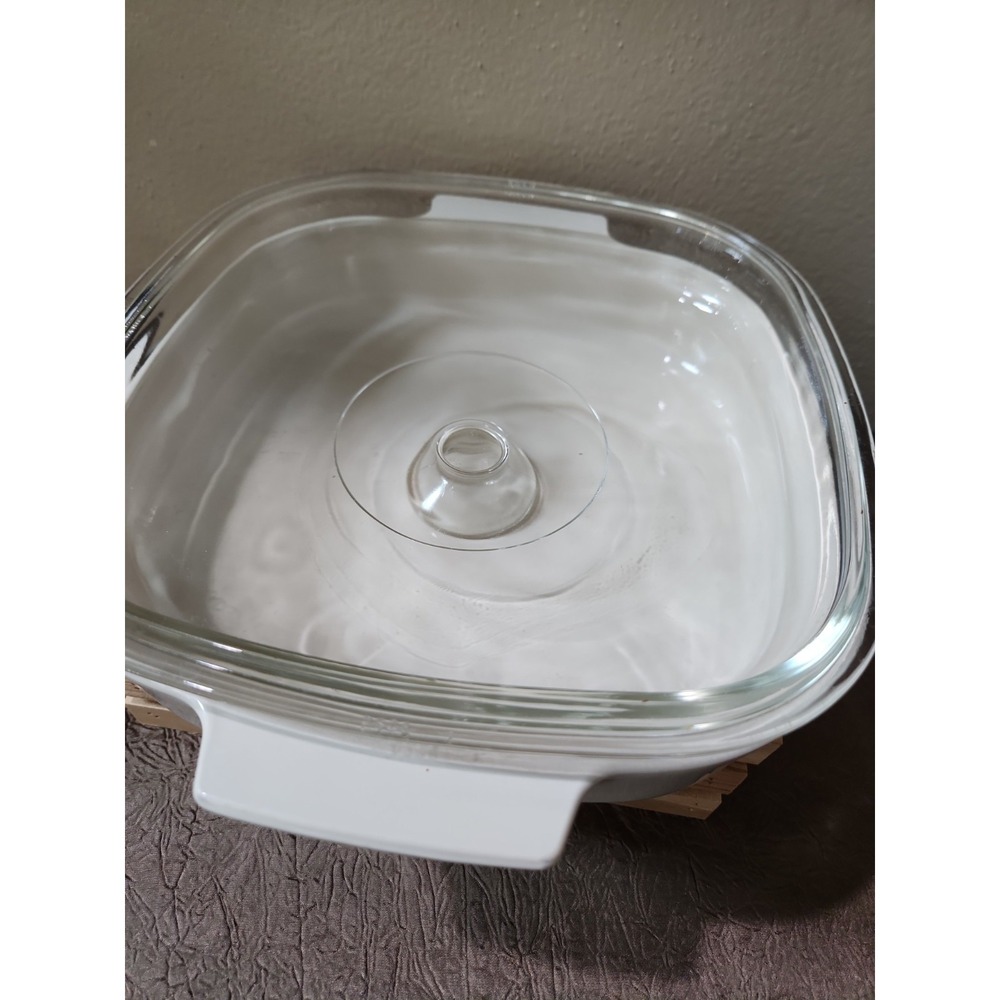 Corning Ware Forever Yours  Casserole Dish with Lid A-1-B 1  Pink Hearts Vintage - Picture 6 of 12